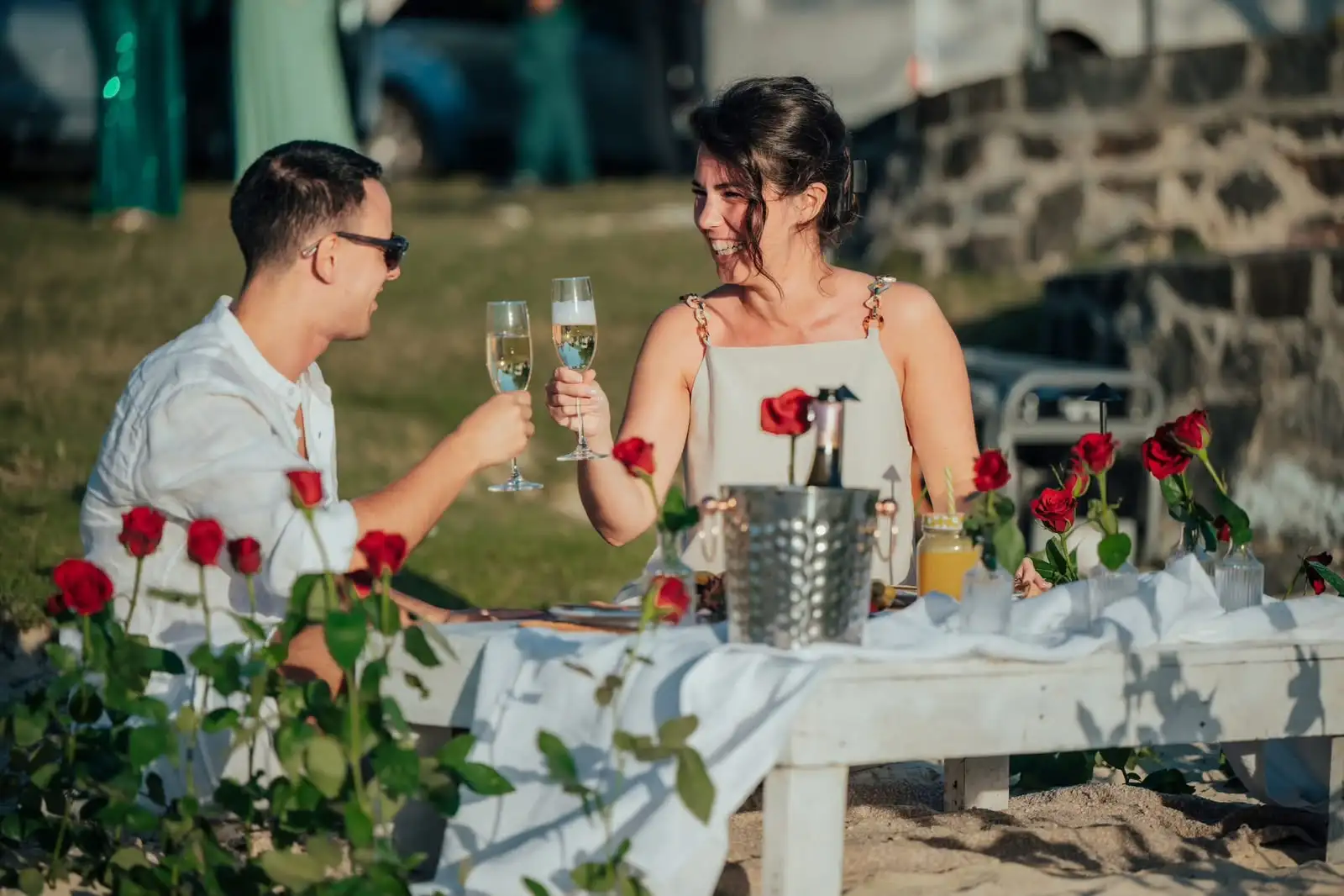 Wedding couple